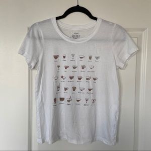 J Crew latte t-shirt